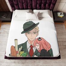 Load image into Gallery viewer, Anime Spy x Family Sherpa Blanket
