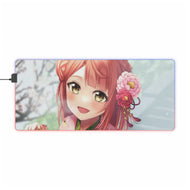 Ayumu Uehara RGB LED Mouse Pad (Desk Mat)
