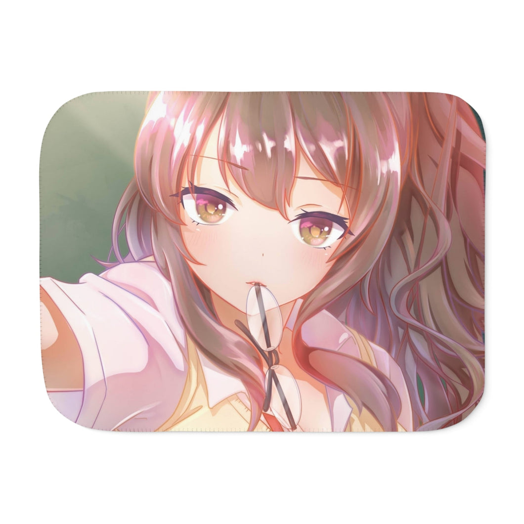 Rascal Does Not Dream of Bunny Girl Senpai Sherpa Blanket