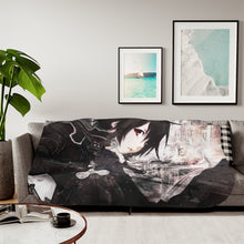 Load image into Gallery viewer, kirito blacksword Sherpa Blanket

