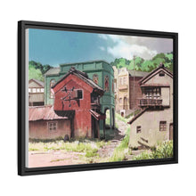 Load image into Gallery viewer, Anime Spirited Away Canvas Framed Art Print

