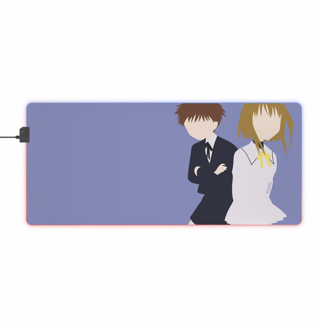 Fruits Basket RGB LED Mouse Pad (Desk Mat)