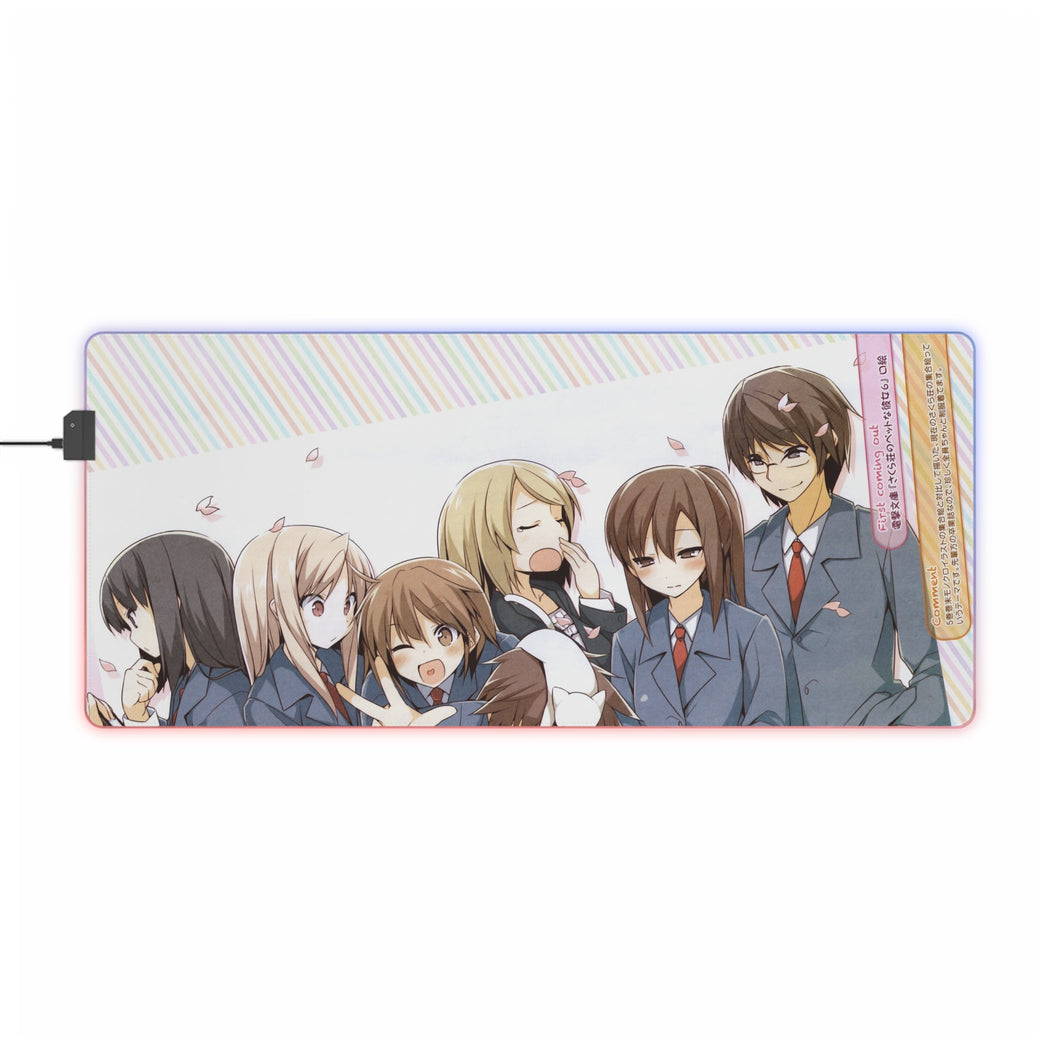 Sakurasou No Pet Na Kanojo RGB LED Mouse Pad (Desk Mat)