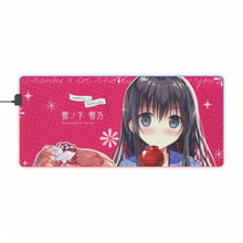 Load image into Gallery viewer, My Teen Romantic Comedy SNAFU Yukino Yukinoshita, Yui Yuigahama RGB LED Mouse Pad (Desk Mat)
