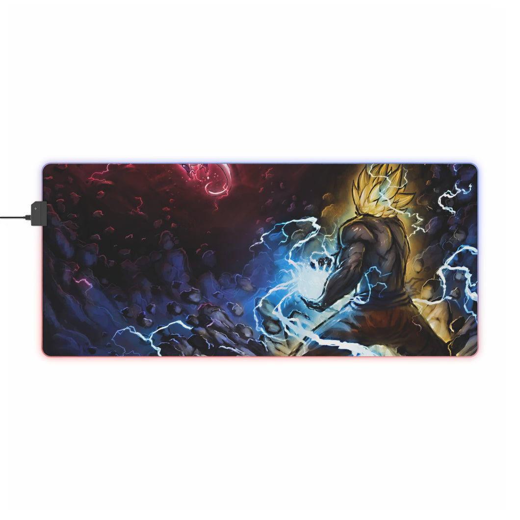 Goku vs. Frieza RGB LED Mouse Pad (Desk Mat)
