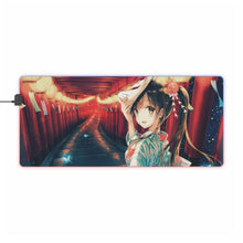 Load image into Gallery viewer, Under the gate with you RGB LED Mouse Pad (Desk Mat)
