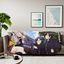 Load image into Gallery viewer, Charlotte Nao Tomori, Joujirou Takajou Sherpa Blanket
