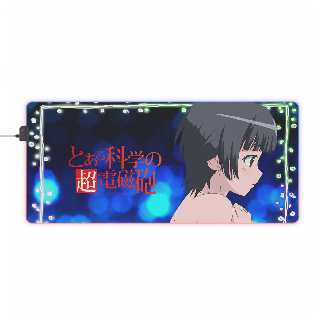 A Certain Scientific Railgun RGB LED Mouse Pad (Desk Mat)
