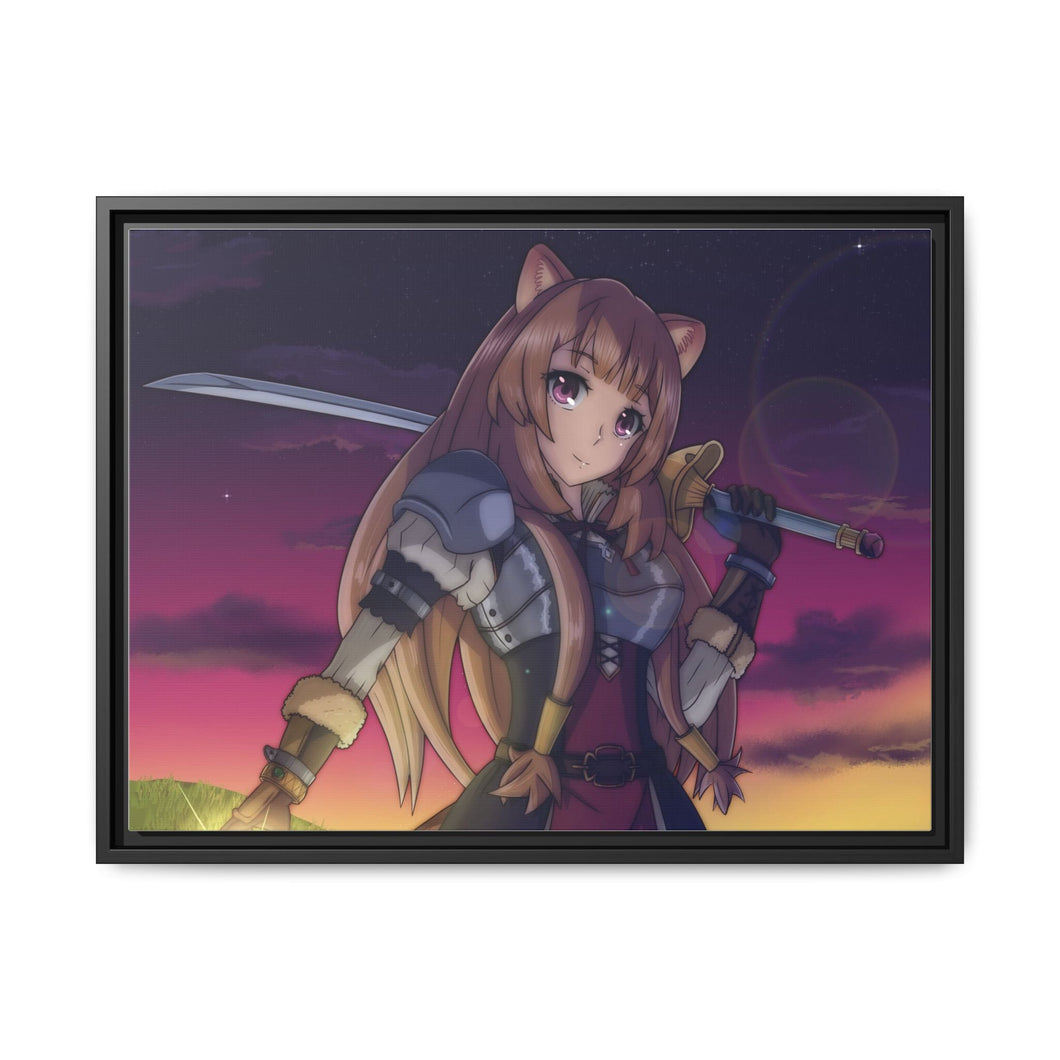 Future power Canvas Framed Art Print
