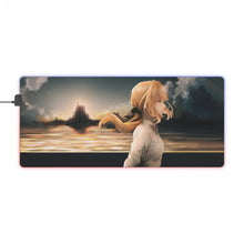 Load image into Gallery viewer, Violet Evergarden Violet Evergarden RGB LED Mouse Pad (Desk Mat)
