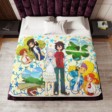 Load image into Gallery viewer, Anohana Sherpa Blanket
