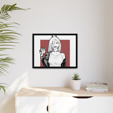 Load image into Gallery viewer, Anime Chainsaw Man Canvas Framed Art Print
