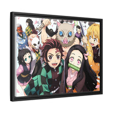 Load image into Gallery viewer, Demon Slayer: Kimetsu no Yaiba Canvas Framed Art Print
