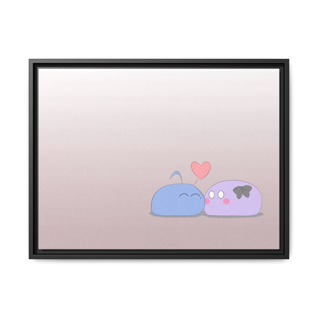 Anime Clannadr Canvas Framed Art Print