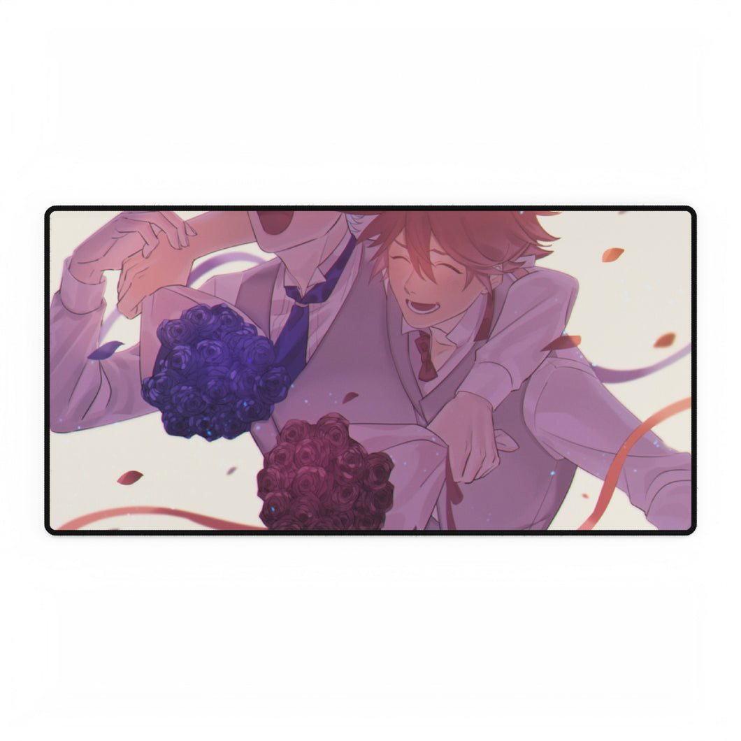 Langa Hasegawa & Reki Kyan Mouse Pad (Desk Mat)