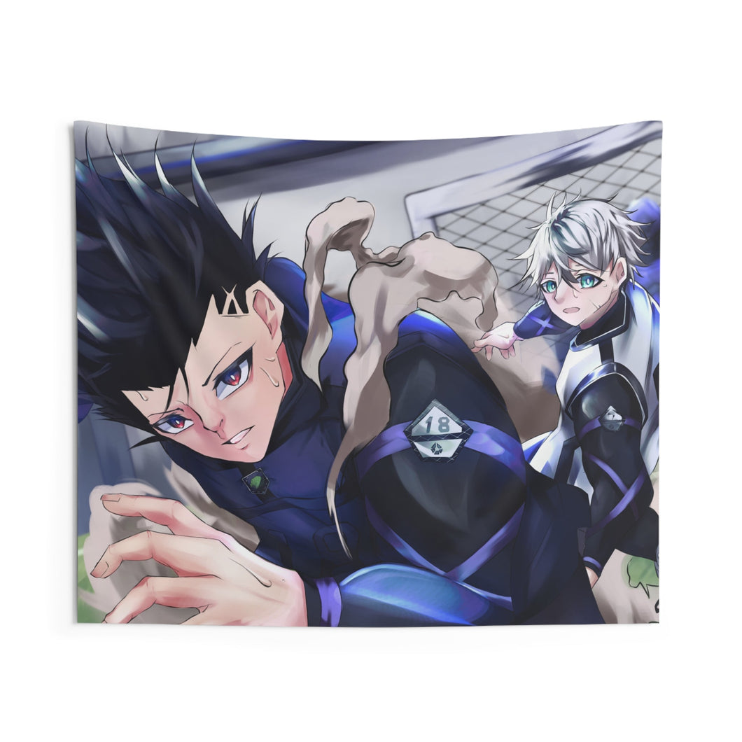 Blue Lock Indoor Wall Tapestry