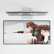 Load image into Gallery viewer, Anime Warrior Mouse Pad (Desk Mat)
