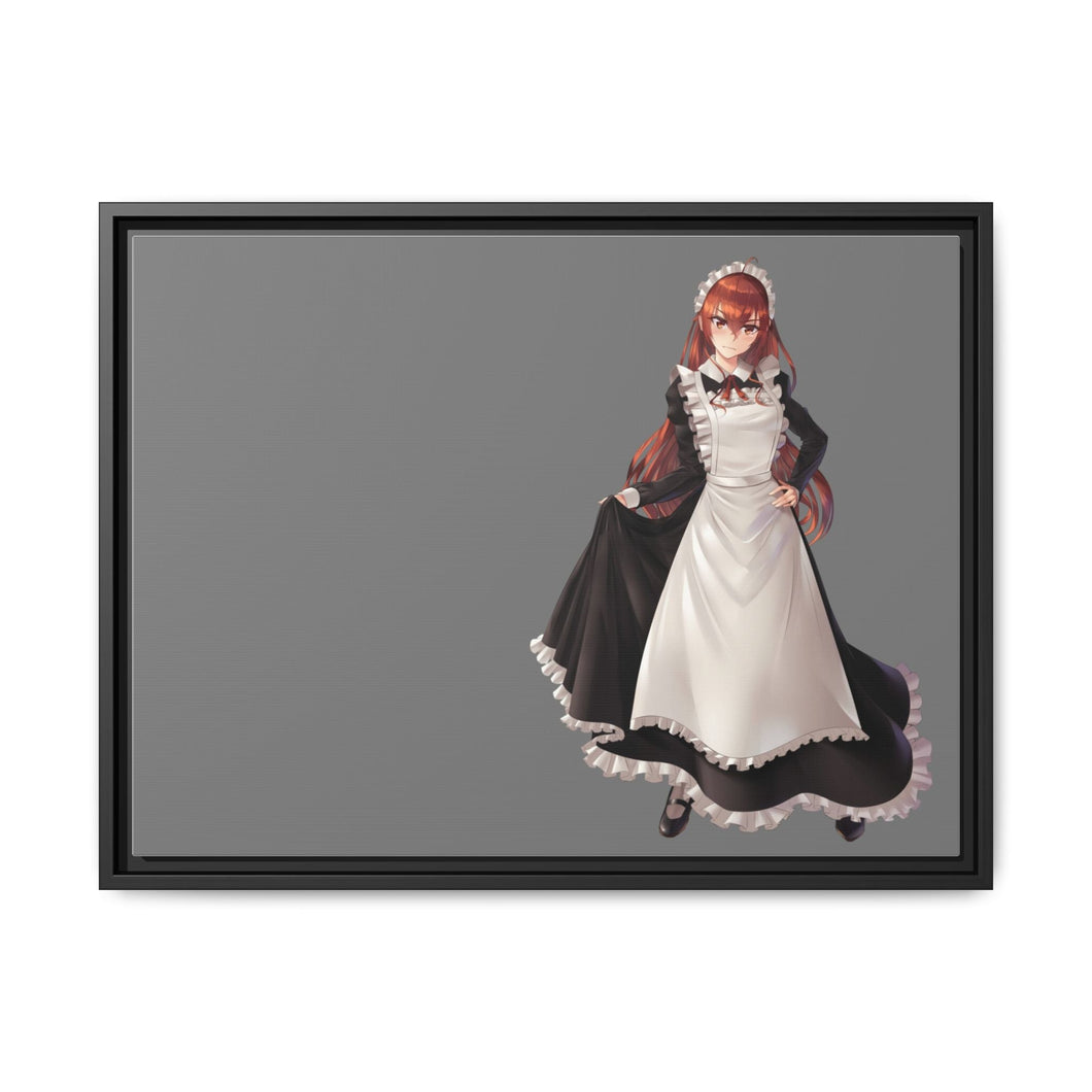 Eris Maid Canvas Framed Art Print