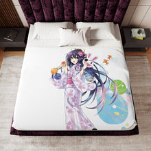 Load image into Gallery viewer, Tohka Yatogami Sherpa Blanket
