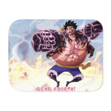 Load image into Gallery viewer, Monkey D. Luffy (Gear fourth) Sherpa Blanket
