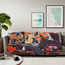 Load image into Gallery viewer, Anime Tengen Toppa Gurren Lagannr Sherpa Blanket
