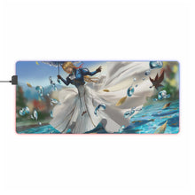 Load image into Gallery viewer, Violet Evergarden RGB LED Mouse Pad (Desk Mat)
