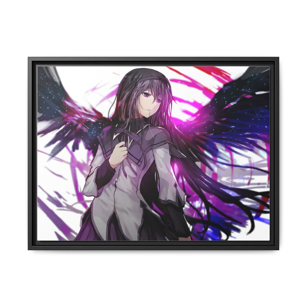 Puella Magi Madoka Magica Canvas Framed Art Print