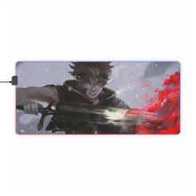 Load image into Gallery viewer, Black Clover Asta RGB LED Mouse Pad (Desk Mat)
