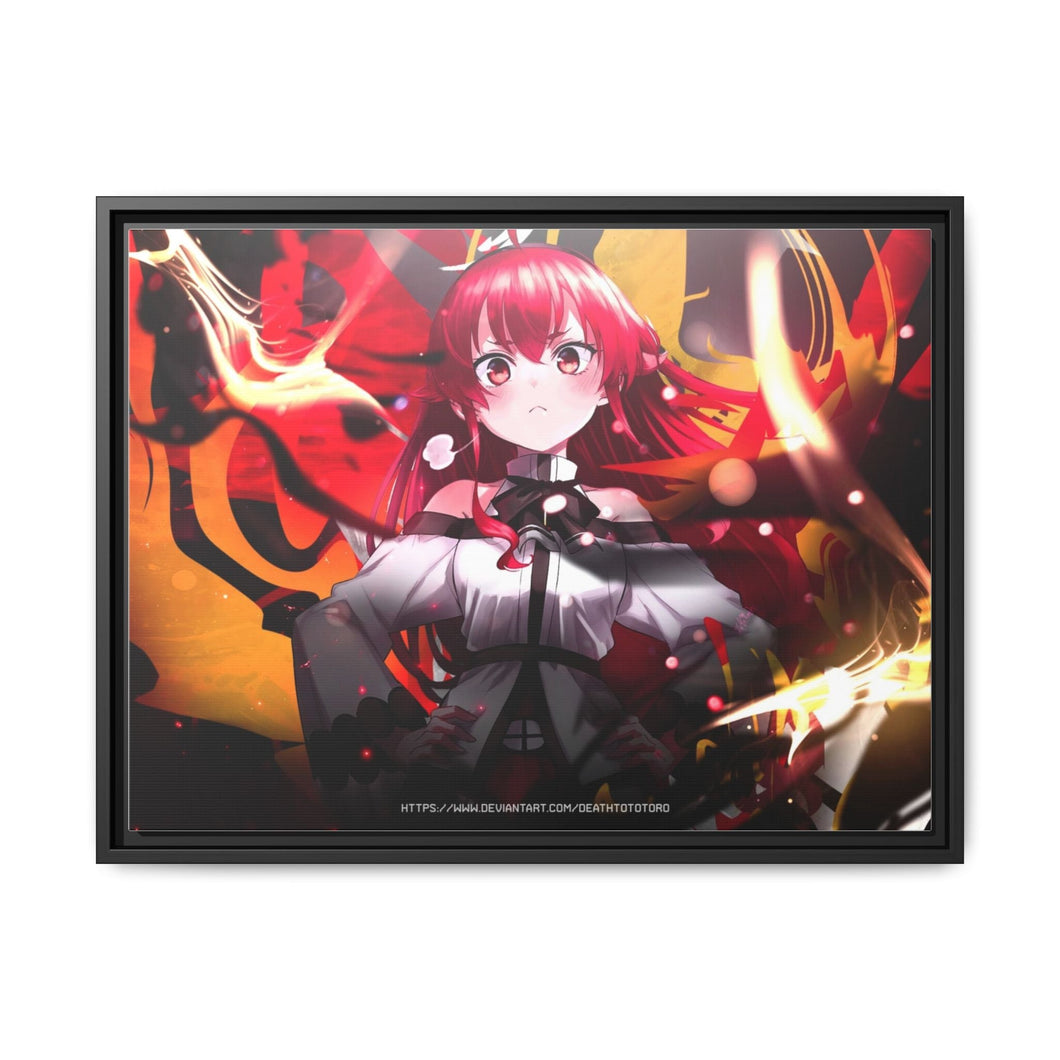 Eris Boreas Greyrat Canvas Framed Art Print