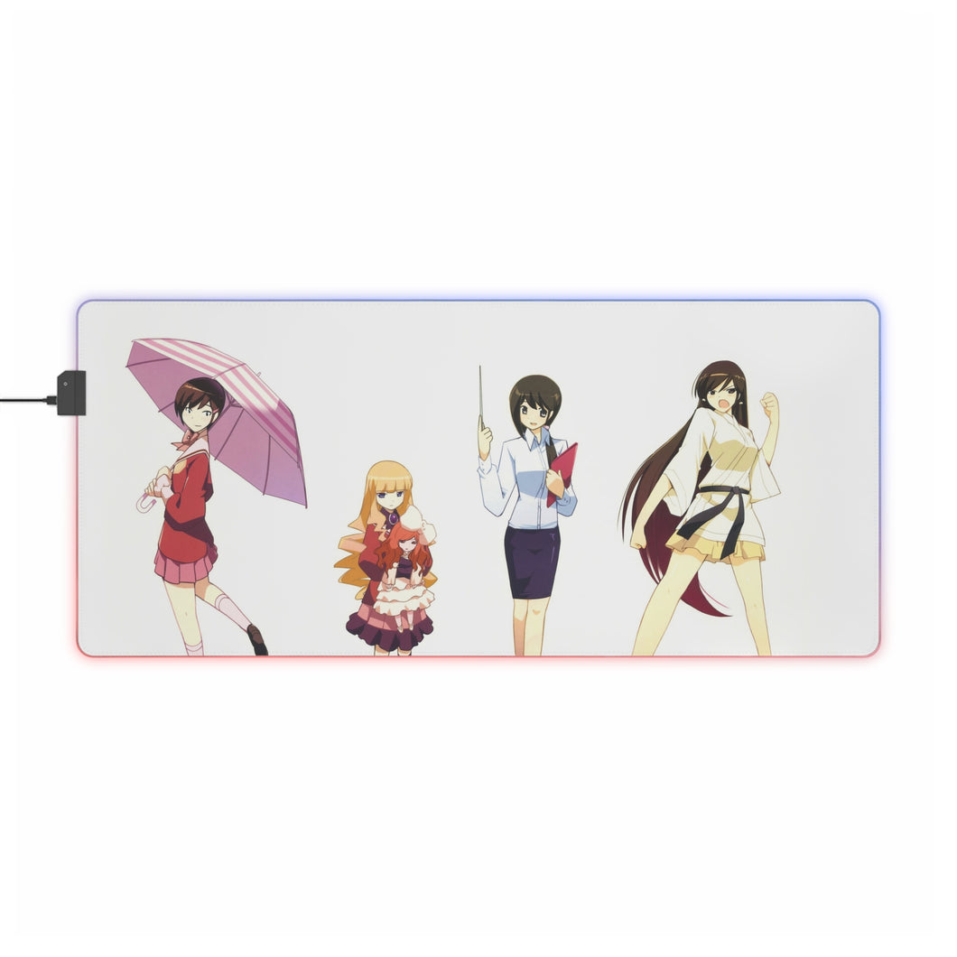 The World God Only Knows RGB LED Mouse Pad (Desk Mat)