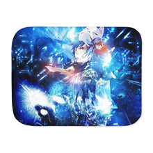 Load image into Gallery viewer, Blue Exorcist Sherpa Blanket
