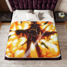 Load image into Gallery viewer, Anime Tengen Toppa Gurren Lagann Sherpa Blanket
