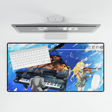 Load image into Gallery viewer, Anime Your Lie in April Mouse Pad (Desk Mat)
