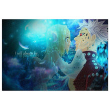 Load image into Gallery viewer, Ban and his precious Elaine Jigsaw Puzzle
