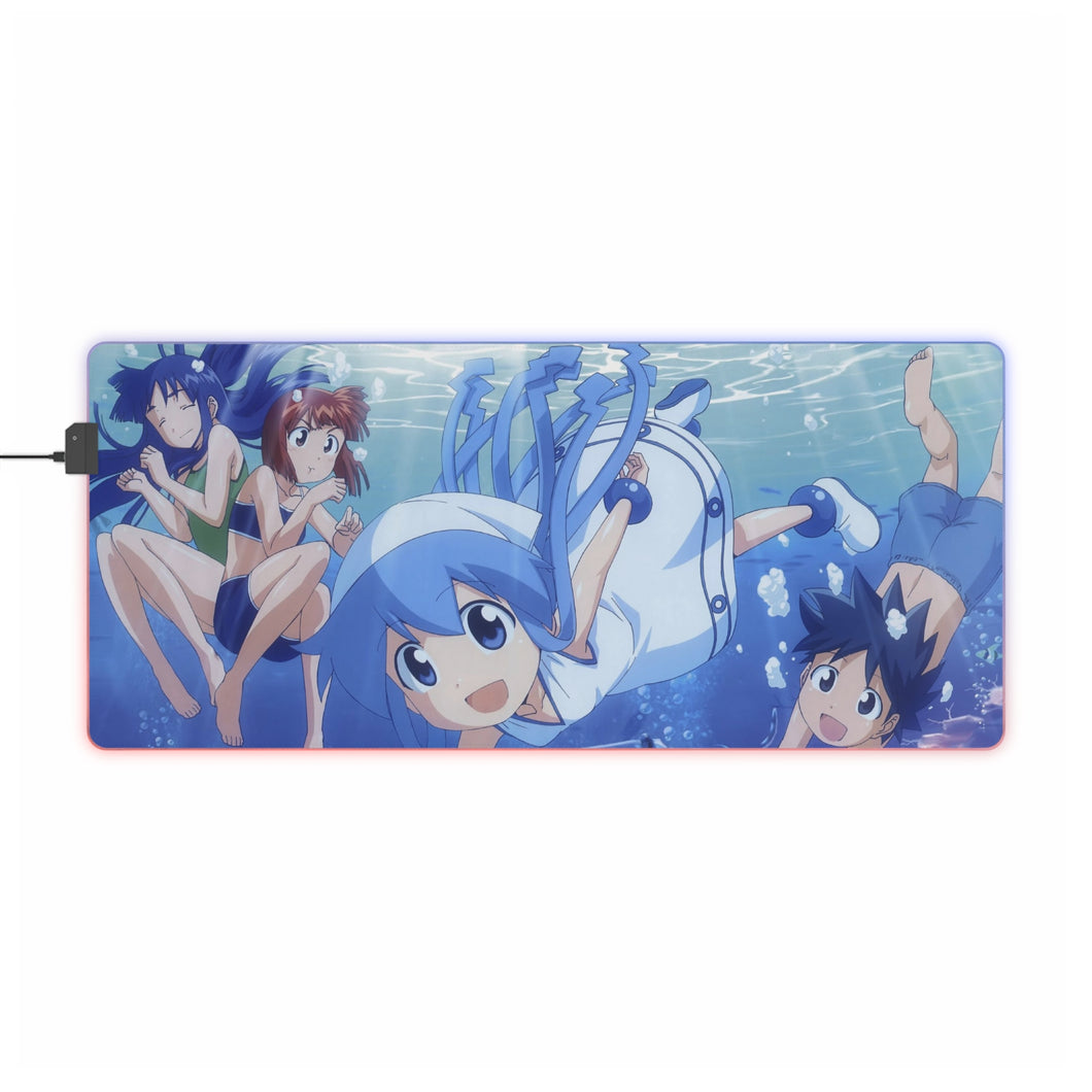 Squid Girl RGB LED Mouse Pad (Desk Mat)