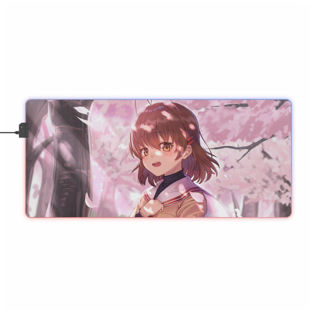 Clannad Nagisa Furukawa RGB LED Mouse Pad (Desk Mat)