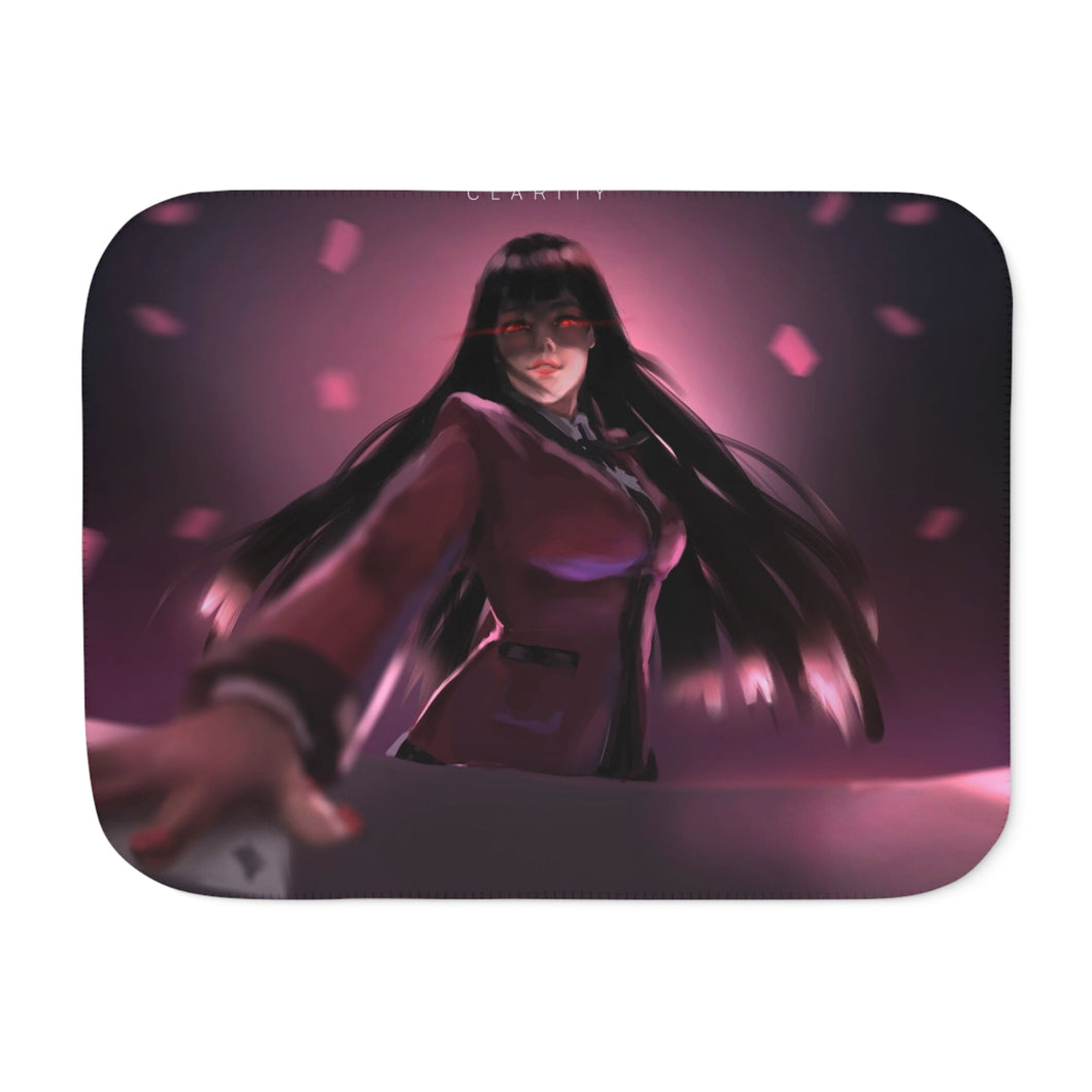 Anime Kakegurui Sherpa Blanket