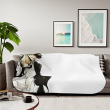 Load image into Gallery viewer, Shinya Kogami Serious Sherpa Blanket
