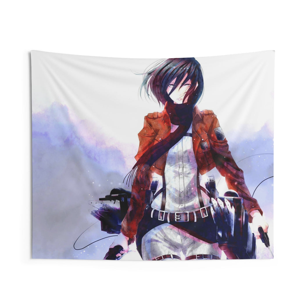 Mikasa Ackerman Indoor Wall Tapestry