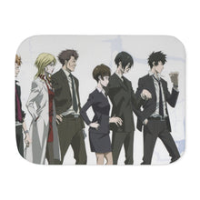 Load image into Gallery viewer, Psycho- Pass Main Members Sherpa Blanket
