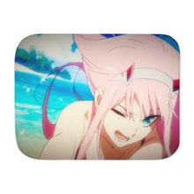 Load image into Gallery viewer, Anime Darling in the FranXX Sherpa Blanket
