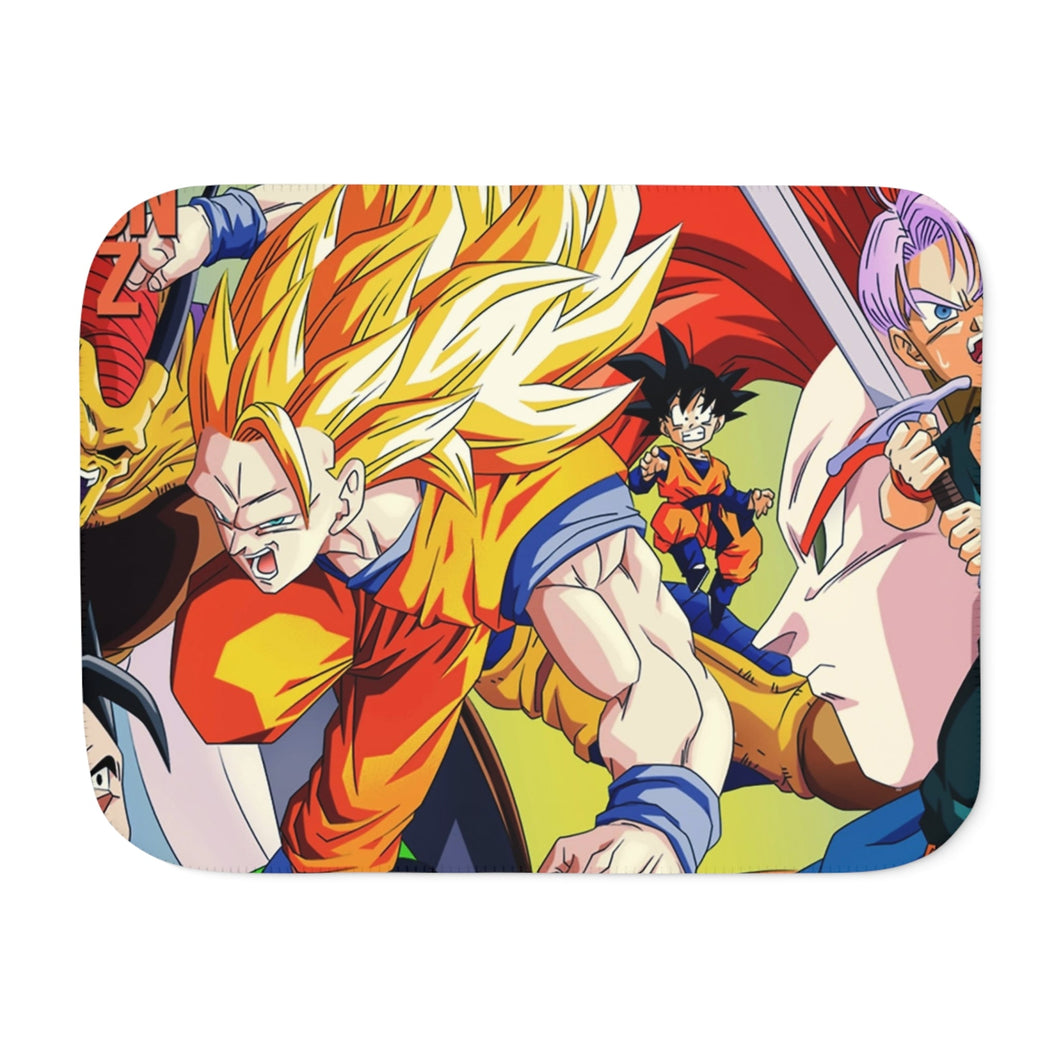 Anime Dragon Ball Z Sherpa Blanket