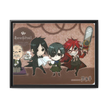 Load image into Gallery viewer, Black Butler Canvas Framed Art Print
