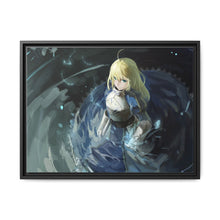 Load image into Gallery viewer, Fate/Zero Saber Canvas Framed Art Print
