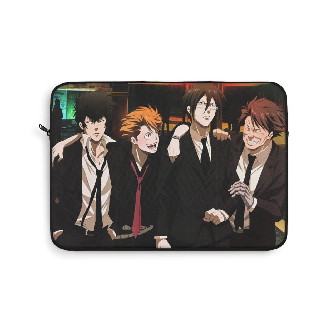 Psycho- Pass Main Members Laptop Sleeve