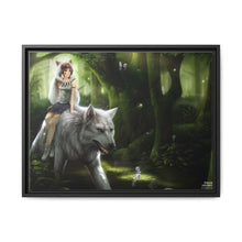 Load image into Gallery viewer, Princess Mononoke Canvas Framed Art Print

