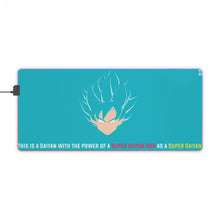 Load image into Gallery viewer, Goku RGB LED Mouse Pad (Desk Mat)
