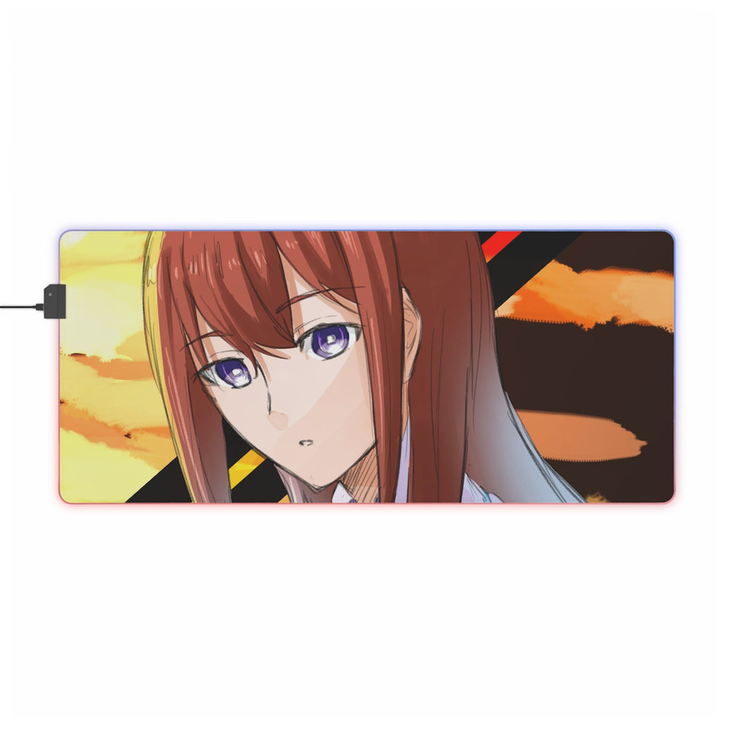 Steins;Gate Kurisu Makise RGB LED Mouse Pad (Desk Mat)