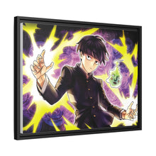 Load image into Gallery viewer, Mob Psycho 100 Shigeo Kageyama Canvas Framed Art Print
