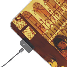 Load image into Gallery viewer, Hyouka Eru Chitanda, Satoshi Fukube, Mayaka Ibara RGB LED Mouse Pad (Desk Mat)
